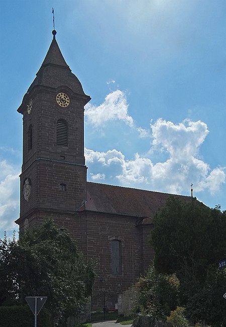 D 5 71 146 24 Flachslanden Sondernohe Kirche Mariae Himmelfahrt DSCF1915