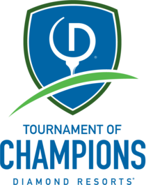 logo for the Diamond Resorts Tournament of Champions