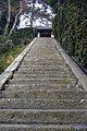 大念寺　山門下の石段