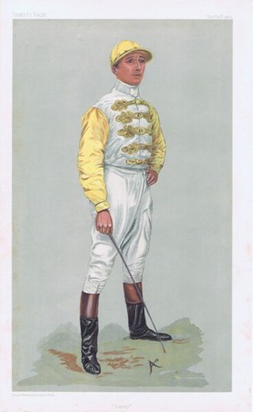 Maher caricatured by Ao for Vanity Fair, 1903