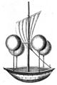 File:Die Gartenlaube (1899) b 0564_1.jpg Fig. 1. Lanas Entwurf eines Luftschiffes. 1670.