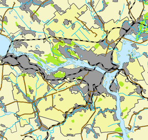 Dnipro sulla mappa