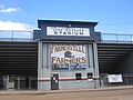 Le stade « Doc » Elliott, appartenant à l’équipe sportive des Farmers de Farmerville.