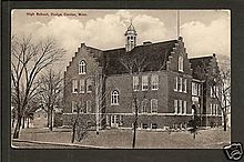 Dodge Center High School - 1908 Dodge Center.1908.jpg