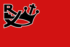 Image 5The flag of the francophone pro-Nazi Rexist party (from History of Belgium)