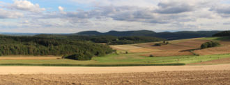 Gladenbacher Bergland: Lage und Grenzen, Landschaften, Naturräumliche Gliederung