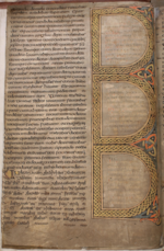 Thumbnail for Gospel Book Fragment (Durham Cathedral Library, A. II. 10.)