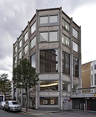 The City of Westminster's Smithson Plaza (1959–65), formerly known as The Economist Building, served as the headquarters of The Economist until 2017. On St James's Street in Piccadilly, London, it was designed by Alison and Peter Smithson.