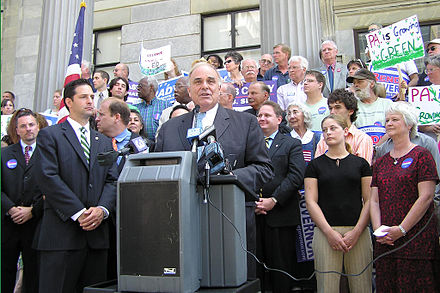 Rendell campaigning for re-election