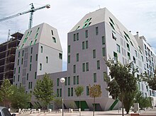 New housing in the Ensanche de Vallecas Edificio Vallecas 37 (Madrid) 01.jpg
