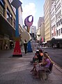 Queens Plaza sculptures ( in Edward Street )