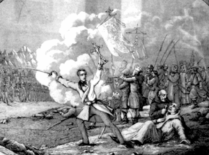 Edward Dembowski during Kraków Uprising 1846.PNG