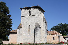 A Saint-Pierre Church of Saint-Pierre-du-Palais cikk illusztráló képe