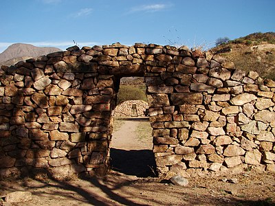 Ruines du Shincal de Quimivil.