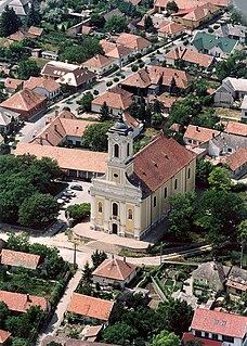 Ercsi Town in Fejér, Hungary