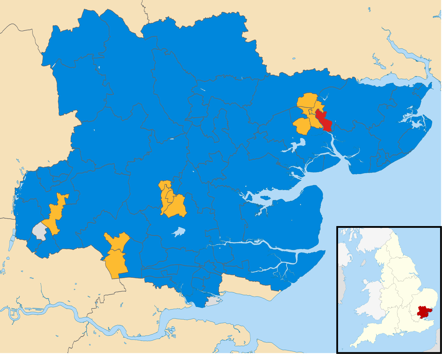 Карты 2009 года. Essex округ. Карта 2009. Essex Map.