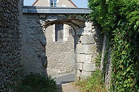 Porte Renaissance vue de l'intérieur.