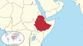 Vendndodhja - Etiopia