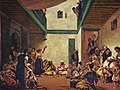 Jüdische Hochzeit in Marokko, Eugène Delacroix, 1839