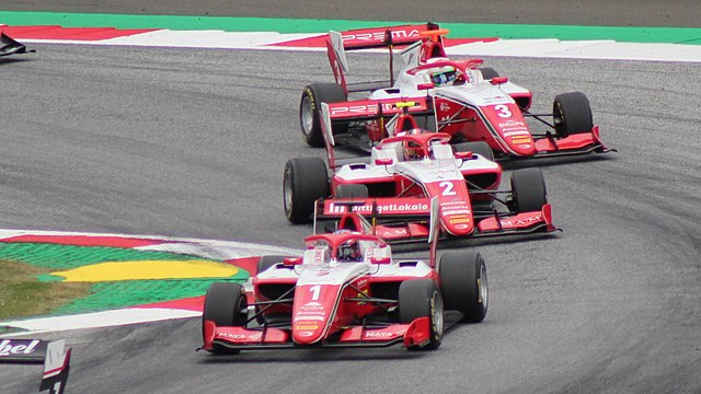 The Prema drivers during the FIA Formula 3 season (2021)