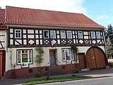 English: House in Uder, Thuringia, Germany