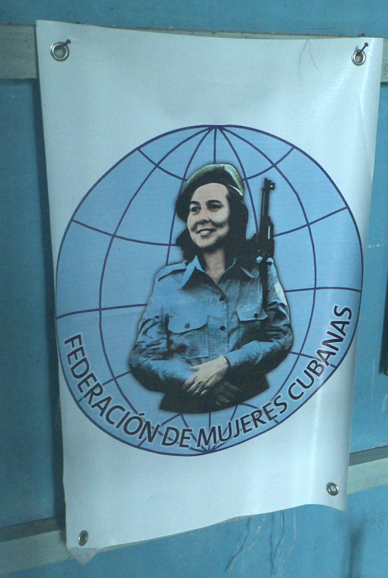 Combattantes de tous les fronts 800px-Federacion_de_Mujeres_Cubanas