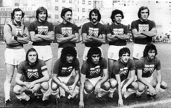 The Ferro C. Oeste squad in 1978 that won the Primera B title