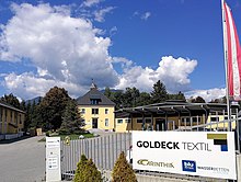 Goldeck Textil GmbH headquarters in Seeboden am Millstättersee, Carinthia