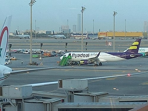 Flyadeal Airlines in King Abdulaziz International Airport