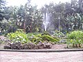 Veduta della Villa con fontanella