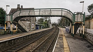 Cark and Cartmel railway station Railway station in Cumbria, England