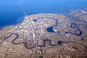 Foster City aerial view, February 2018.JPG