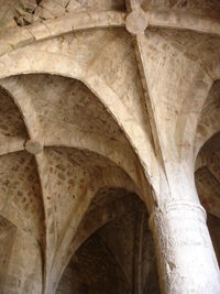 La bóveda de la sala gótica del torreón