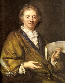 O musico y compositor francés François Couperin, en un cuadro anonimo.