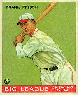 Frankie Frisch American baseball player and manager (1898–1973)