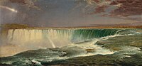 Niagara Falls, de Frederic Edwin Church, 1857 (escuela del Hudson).