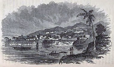 Freetown vuonna 1856.