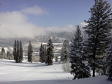 The music video for "So Sick" was filmed in various locations throughout Aspen, Colorado Fresh snow on Buttermilk Mountain - panoramio.jpg