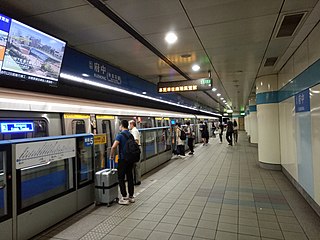 <span class="mw-page-title-main">Fuzhong metro station</span> Metro station in New Taipei, Taiwan