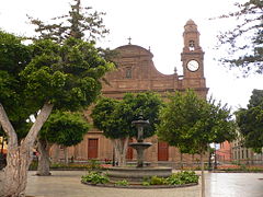 Ilesia Matriz de Santiago de Los Caballeros, en Gáldar (Gran Canaria).