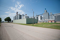 Grain Elevator in Galesburg