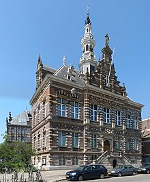 Old City Hall of Nieuwer-Amstel on the Amsteldijk 67, Amsterdam. Gemeentearchief2.jpg