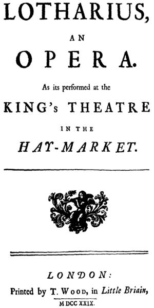 File:Georg Friedrich Händel - Lotario - title page of the libretto - London 1729.png