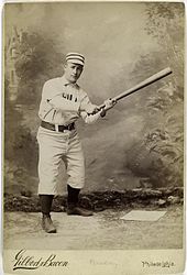 Third baseman George Pinkney George Pinkney.jpg