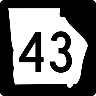 <span class="mw-page-title-main">Georgia State Route 43</span> State highway in Georgia