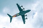 Ein Airbus A400M Atlas „54+21“ der deutschen Luftwaffe hebt am 15. Juni 2023 vom Fliegerhorst Lechfeld ab. KW 30 (ab 23. Juli 2023)