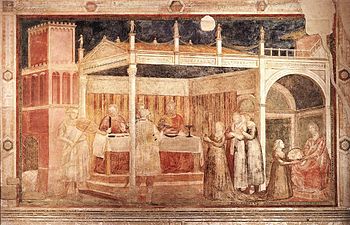 Giotto di Bondone, Le festin d'Hérode.