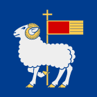 Die offizielle Flagge Gotlands
