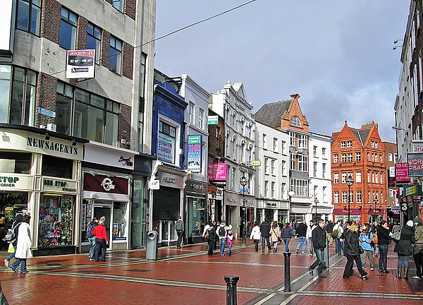 Hansard's busking scenes were filmed on Grafton Street.