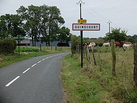 Guinecourt - Entrée de commune.JPG